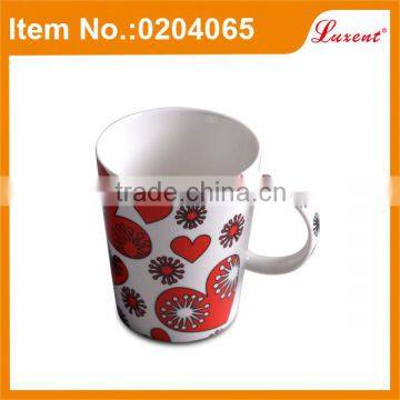 ceramic water color printed mug