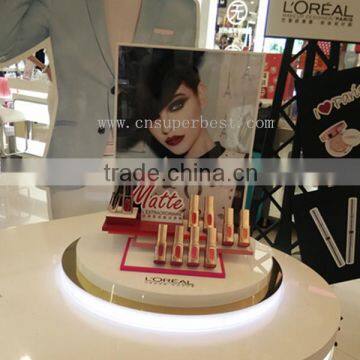 Factory OEM Acrylic makeup display stand