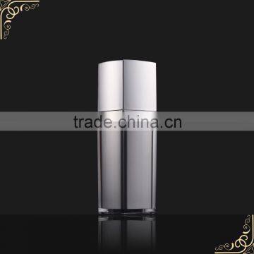 High Quality Customized made acrylic bottle in cosmetics square lotion bottle 50ml