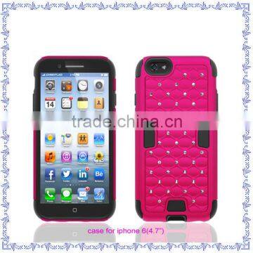 For Iphone 6S Plus Pc+silicone Rubber Mobile Phone Case photo-5