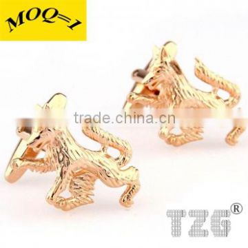 TZG08070 Stainless Steel Cuff Link Animal Cufflink