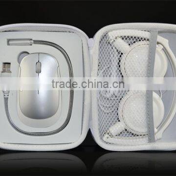 Customize Promotional Wireless Mouse Usb Lamp Headphone Travel Gift Kit photo-4