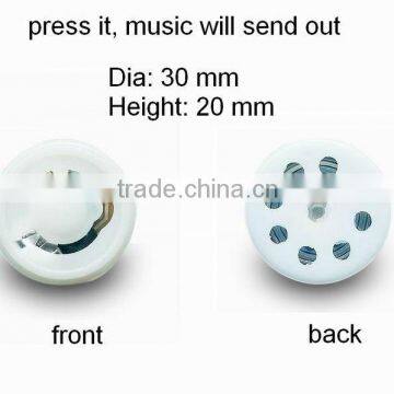 2016 wholesale voice recording musical module for Mickey plush toy with ABS plastic