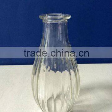 300ml clear glass vase flower vase decorative vase