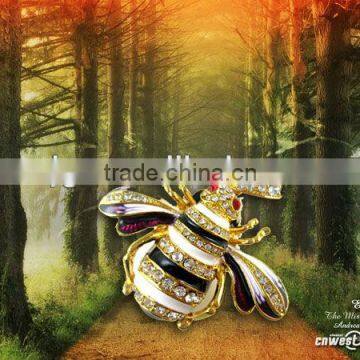 Promotional Gift Diamond Bee Shape USB,Animal Shape USB