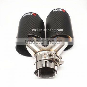 Exhaust System Stainless Steel Carbon Fiber Exhaust Tips photo-3