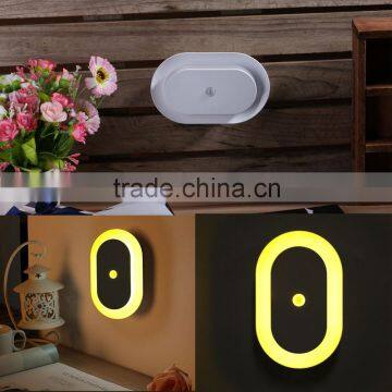 1W 10LEDs bright lightness PIR for Living Room LED Sensor Night Light Warm White home lighting Stairs Cabinet