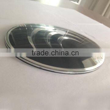 Custom Promotional Outdoor Black Acrylic Chrome Badge photo-3