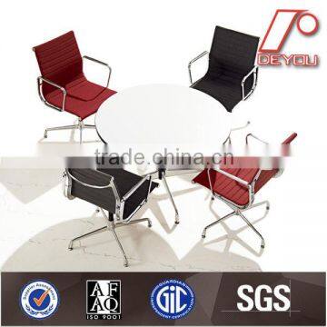 EA108 Modern Fabric Ribbed Replica Office Conference Chair With Glides
