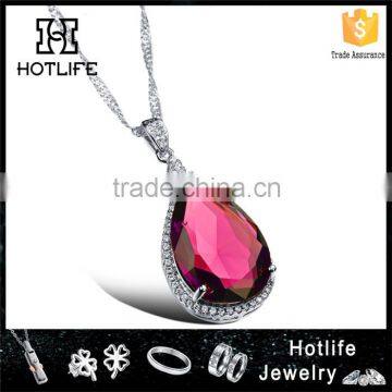 New 2016 Women Necklace Stone Stylish Pendant