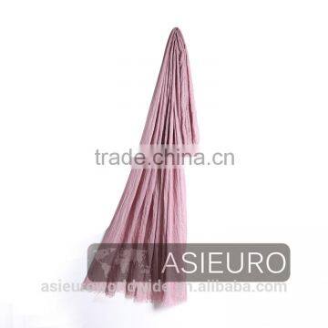 Brand Fashion Material Solid Dyed Scarf, Over Size. BSCI and Sedex