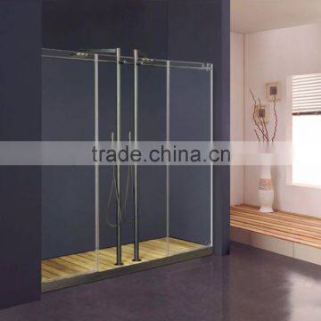 Two Hinged Glass Shower Screen&Bathroom Tempered Glass Door(KD8005)