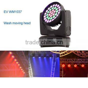 professional moving head stage lighting dmx control wash head moving EV WM1037