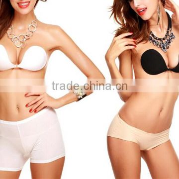 Factory Sales Comfortable Wireless Black Sponge Bra Invisible Girls Sexy Nipple Bra