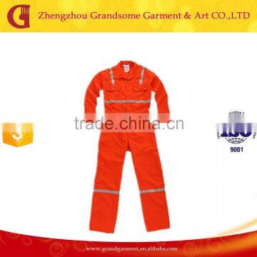 High Quality Cheap Cotton Reflective Fire Retardant Coverall