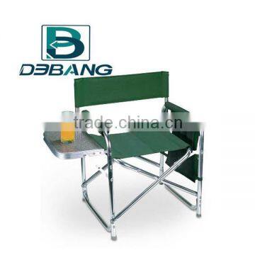 Portable Aluminum Director Chair with Table