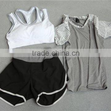 ladies cheap polyester hot sale yoga uniforms with OEM service