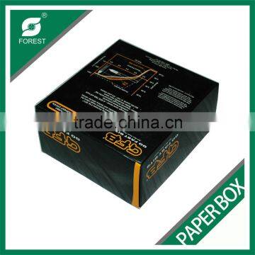 FOOD INDUSTRY ENVIRONMENTAL CARDBOARD FOOD PACKAGING BOX FOR CAKES WITH CLEAR WINDOW photo-2