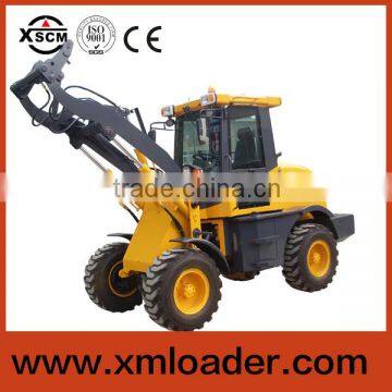 XSCM 1.5t mini loader zl15f wheel loader for sale