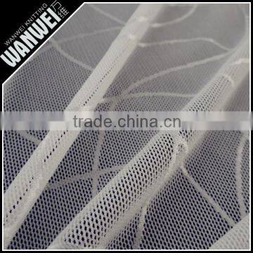 Random Network Cable Springy Bright Nylon Spandex Lace Fabric for Wedding Dress Hot Selling Wholesale 4154 Quality Choice