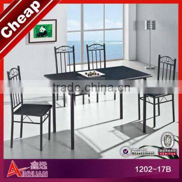 1202-17B Cheap 5 piece adjustable table and chair