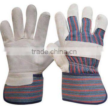 Leather Double Palm Safety Work Gloves