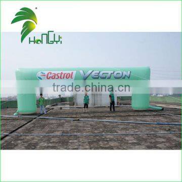 New Design Cheap Inflatable Arch For Sale , Green Outdoor Inflatable Entrance Archway