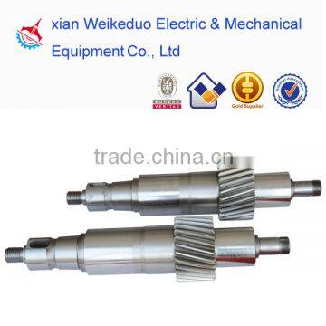 Rolling shaft for rolling mill