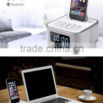 S1 Pro iphone6 plus / 5 s / 5 mobile phone charging speakers with alarm clock for Apple                        
                                                Quality Choice