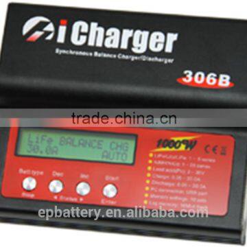 icharge 306B fit for Rate Batteries and the RC Helicopters