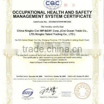 OCCUPATIONAL HEALTH AND SAFETY MANAGEMENT SYSTEM C