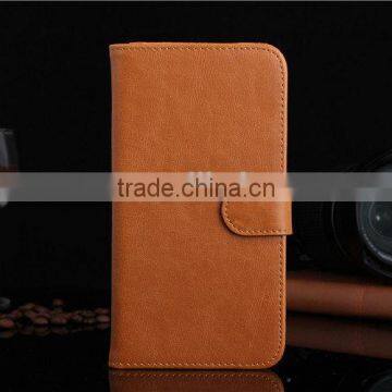 Professional pouch plain leather for LG G PRO 2 F350 customize design case