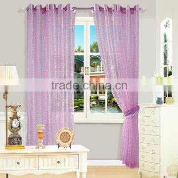 Home decorator jacquard sheer fabric rice paper curtains