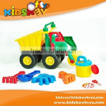 New item beach toys truck with bucket hands mold car beach toy