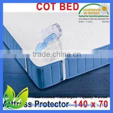 2016 amazon best selling waterproof baby cot mattress protector