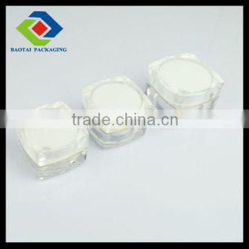 20g e-liquid frosted roll jar,rounded square jar packaging for cosmetic care