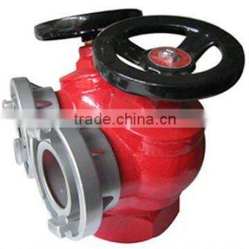 Factory price double-valve and double-outlet pressure reducing indoor fire hydrant for fire extinguishing ,fire fighting