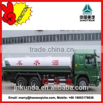 SINOTRUK HOWO Water Tank Truck 6*4 TRUCK/water tanker transport truck