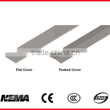 cable tray accessory straight flat peaked cover