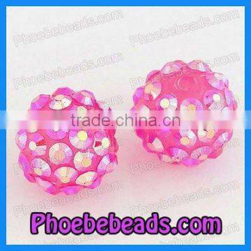 Wholesale Resin Rhinestone Beads Resin Pave Beads (BRB-003)