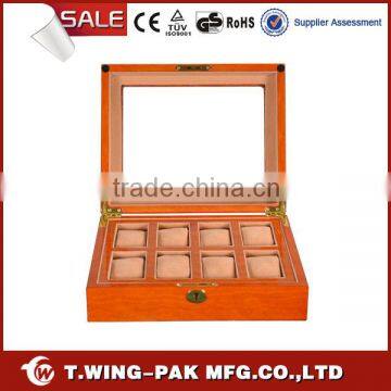 Wooden Box Packaging Wood Jewelry Box Personalized Watch Box for Men or Women photo-5