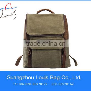 khaki fashion sports backpack bag,backpack wholesale canvas backpack,hiking packpack