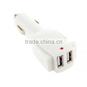 micro dual usb car charger, for iphone/ipad micro usb car charger