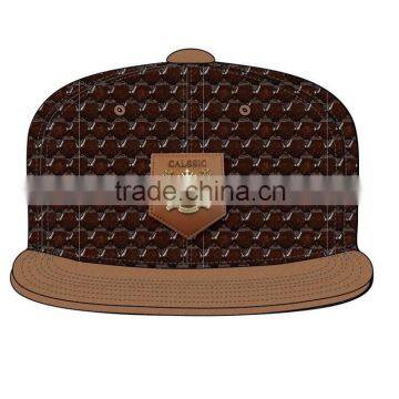 CUSTOM LOGO SNAPBACK CAP FLAT BRIM HAT photo-2