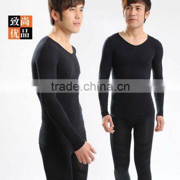 Men slimming body shaper fir slim lace corset underwear long sleeve Y61