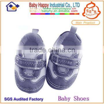 Purple high quality Mass production handmade baby shoes