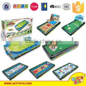 Good selling Gift toy popular 7 in 1 game table table tennis table toy