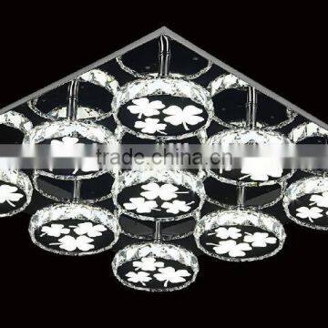 Square 9 Head Drop Light Pendant Light Crystal Chandelier& Pendant Lighting Crystal Lamps photo-2