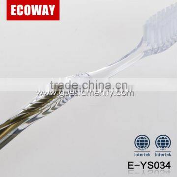 Hotel Disposable Long Toothbrush Plastic Free Sample Toothbrush photo-4