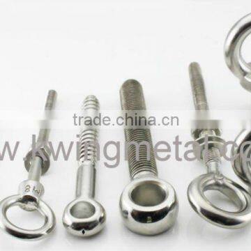 Stainless Steel Eye Bolt Threaded